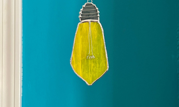 Light Bulb Sun Catcher
