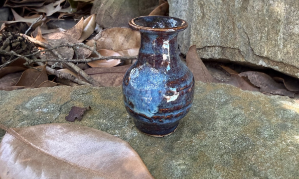 NEW! Tiny Blue Vase!