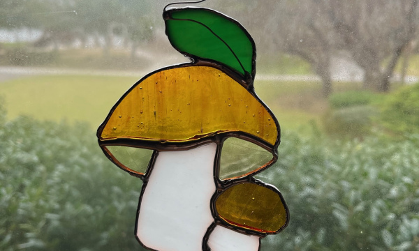 Mushroom Sun Catcher